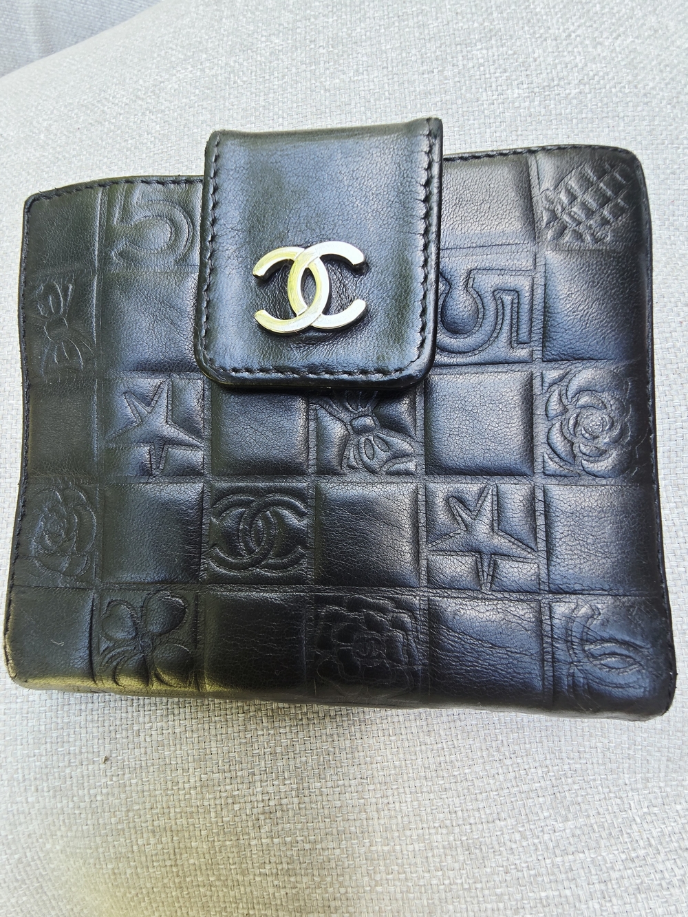 💯 Authentic Chanel Lucky Symbols French Flap Wallet